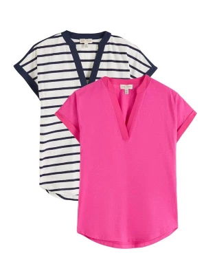 Foto van product love & roses Shirt navy / pink / wit