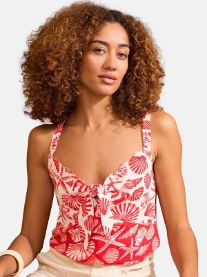 Foto van product love & roses Top rood / wit