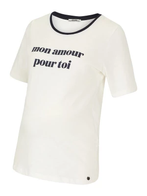 Foto van product LOVE2WAIT Shirt 'Mon Amour' navy / wit