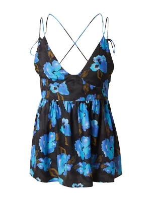 Foto van product Lovechild 1979 Top 'Jody' blauw / olijfgroen / aubergine