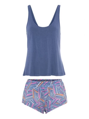 Foto van product LSCN by LASCANA Korte pyjama blauw / pink