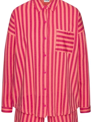 Foto van product LSCN by LASCANA Korte pyjama zalm roze / donkerroze