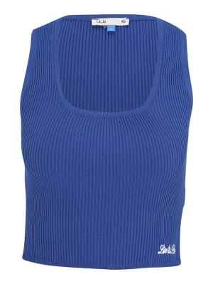 Foto van product LTB Gebreide top 'Dokomo' kobaltblauw