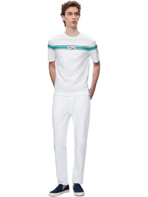 Foto van product LTB Jeans Shirt 'Striped Logo T-Shirt' wit