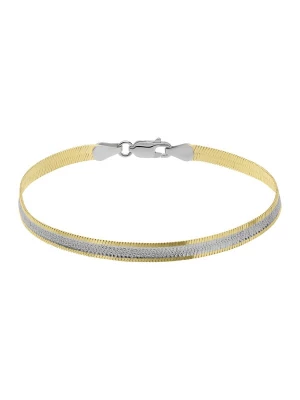 Foto van product Lucardi Armband 'Einfach' goud / zilver