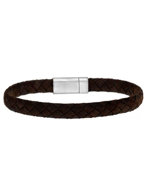 Foto van product Lucardi Armband 'Urban Story' zwart / zilver
