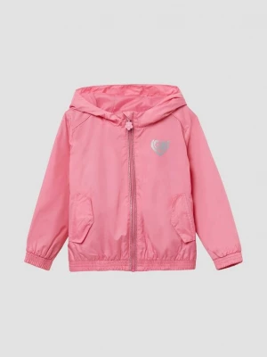 Foto van product Luchtige jas met printdetail s.Oliver roze