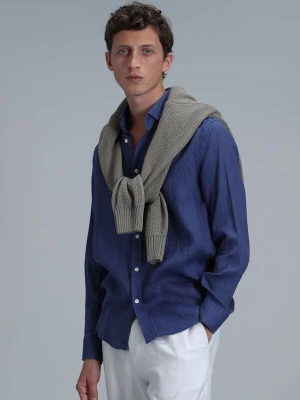 Foto van product Lufian Overhemd donkerblauw
