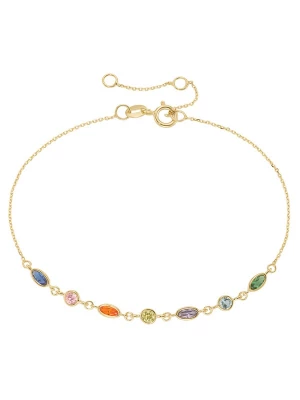 Foto van product Luigi Merano Armband blauw / goud / groen / rood
