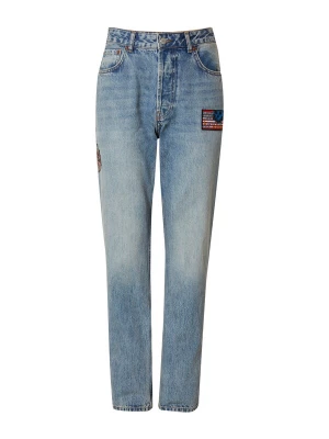 Foto van product Luka Sabbat for ABOUT YOU Jeans 'Ramon' blauw / rood / zwart / offwhite
