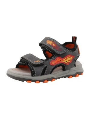 Foto van product LURCHI Open schoenen 'Rosco' goudgeel / donkergrijs / oranje / rood