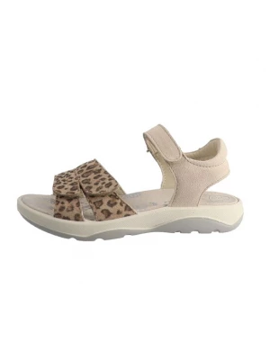 Foto van product LURCHI Sandalen 'Fiori' lichtbeige / bruin / taupe / zwart