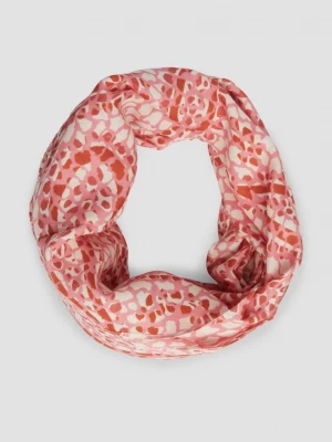 Foto van product Lussjaal van viscose met all-overprint s.Oliver rood