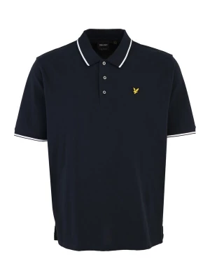 Foto van product Lyle & Scott Big&Tall Shirt navy / geel / wit