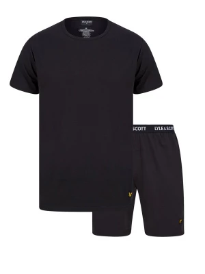 Foto van product Lyle & Scott Pyjama kort 'Charlie' geel / zwart