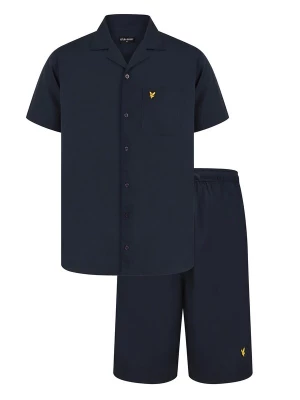 Foto van product Lyle & Scott Pyjama kort 'Riley' donkerblauw