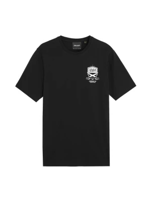 Foto van product Lyle & Scott Shirt 'Legends On The Pitch' zwart / wit