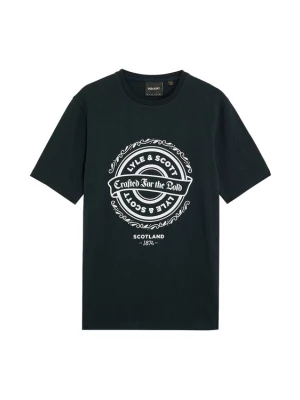 Foto van product Lyle & Scott Shirt navy / wit