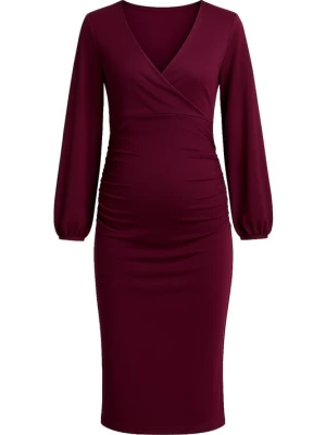 Foto van product LYN MAMA Jurk bourgogne