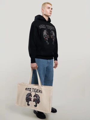 Foto van product MAD TIGERS Shopper '2 Tigers-Beige' lichtbeige