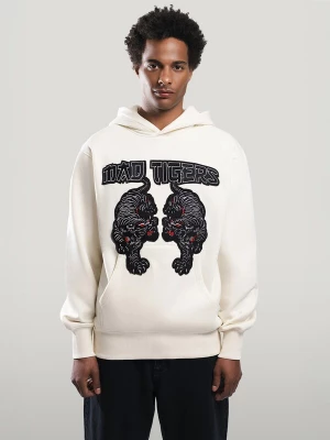 Foto van product MAD TIGERS Sweatshirt 'Black Tigers' offwhite