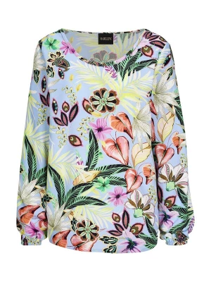 Foto van product MADELEINE Blouse lichtblauw / grasgroen / pastelgroen / sering