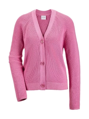 Foto van product MADELEINE Gebreid vest framboos