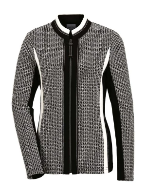 Foto van product MADELEINE Gebreid vest zwart / wit