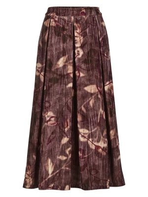 Foto van product MADELEINE Rok beige / karmijnrood