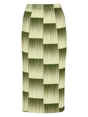 Foto van product MADELEINE Rok olijfgroen / parelwit