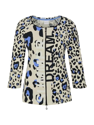 Foto van product MADELEINE Shirt beige / blauw / zwart / parelwit