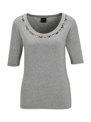 Foto van product MADELEINE Shirt goudgeel / grijs / zwart / transparant