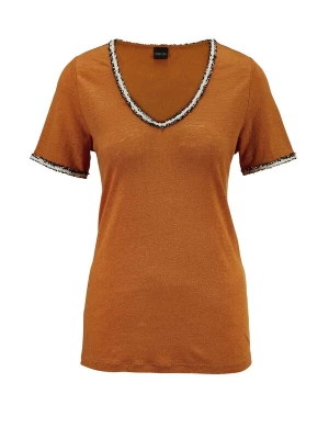 Foto van product MADELEINE Shirt oranje / zwart / wit