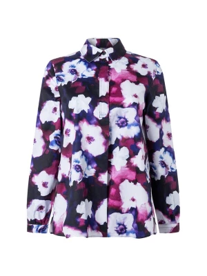 Foto van product MAERZ Muenchen Blouse donkerblauw / bessen / pink / wit