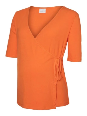 Foto van product MAMALICIOUS Shirt 'Alaia' oranje