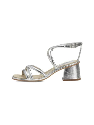 Foto van product Mangara Atelier Sandalen met riem 'Bromelia' zilver
