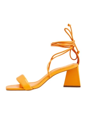 Foto van product Mangara Atelier Sandalen met riem 'Caúna' oranje