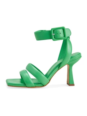 Foto van product Mangara Atelier Sandalen met riem 'Uvaia' groen