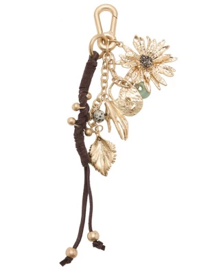 Foto van product MANGO Accessoires voor tassen chocoladebruin / goud