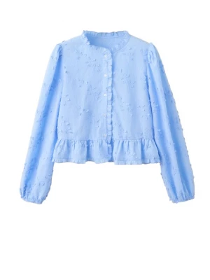 Foto van product MANGO Blouse 'FRESITA' blauw