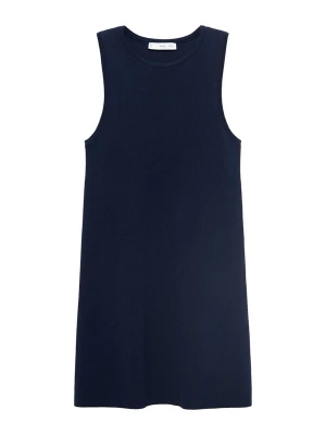 Foto van product MANGO Gebreide jurk 'RALLADO' navy