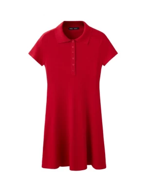 Foto van product MANGO Gebreide jurk 'VINTAGE' rood