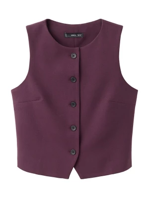 Foto van product MANGO Gilet 'CANDELA' wijnrood