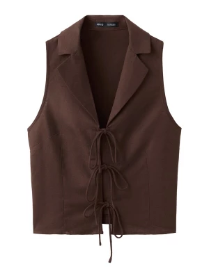Foto van product MANGO Gilet 'LINOVIS' bruin