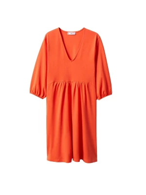 Foto van product MANGO Jurk 'SERENADE' donkeroranje