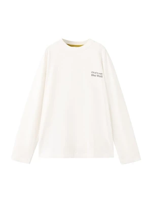 Foto van product MANGO KIDS Shirt 'EROPE' geel / antraciet / offwhite