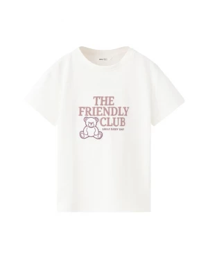 Foto van product MANGO KIDS Shirt 'OSITO' mauve / bessen / wit