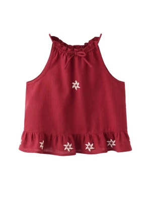 Foto van product MANGO KIDS Top bordeaux / wit