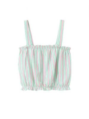Foto van product MANGO KIDS Top 'GUMYSET' lichtgroen / rosa / wit