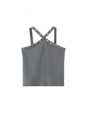 Foto van product MANGO KIDS Top 'TACHASET' donkergrijs